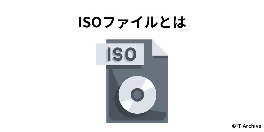 ISOファイルとは何か