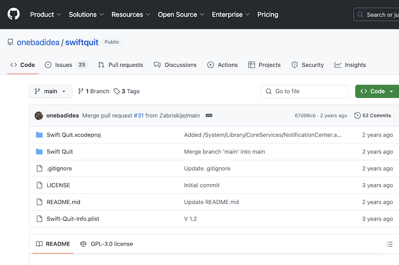 おすすめツール①:「Swift Quit」の使い方と設定方法
